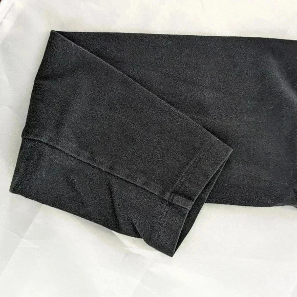 Pink victoris'a secret Yoga women's size small black leggings logo hit on side - Picture 3 of 13